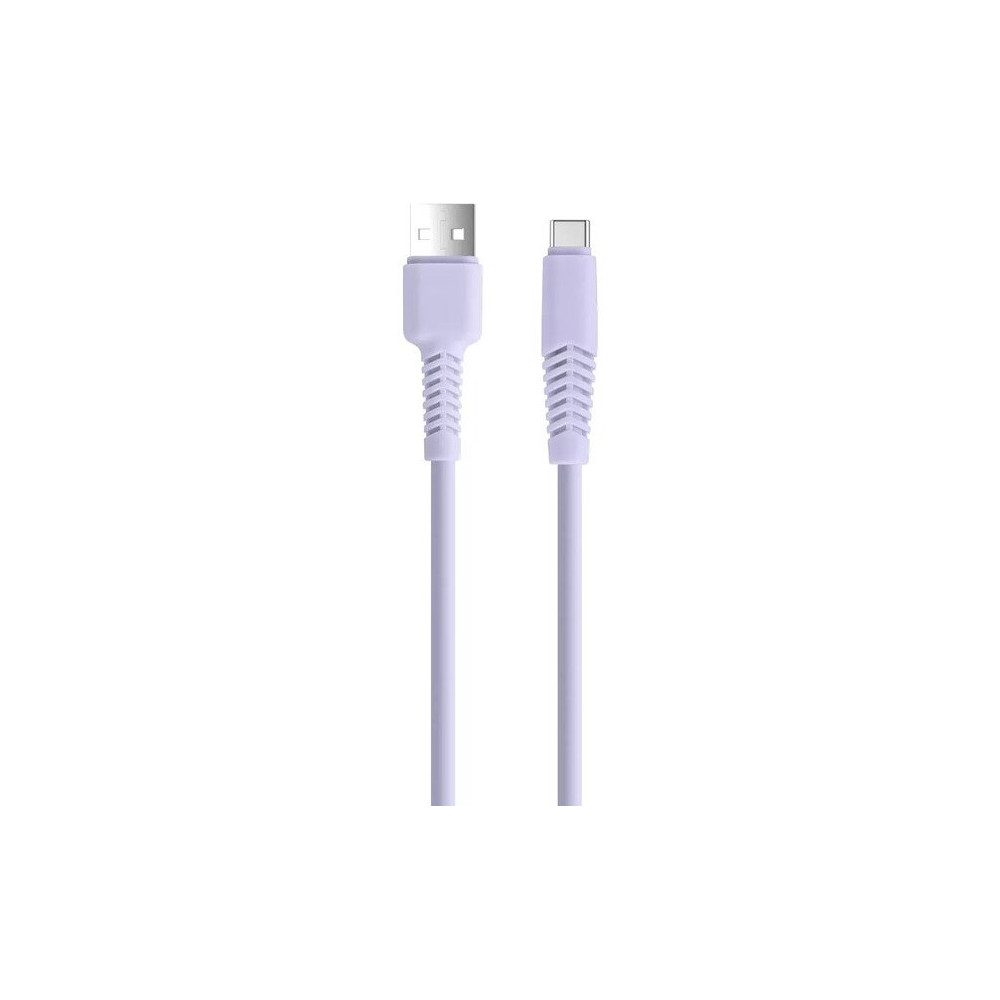 Câble Setty USB-A Vers USB-C / 1.5M / Violet