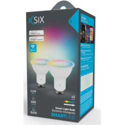 Pack 2 Ampoules Intelligentes KSIX Smart LED / 5.5W