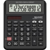 Calculatrice de bureau SHARP EL-CC12D / 12 Chiffres / NOIR