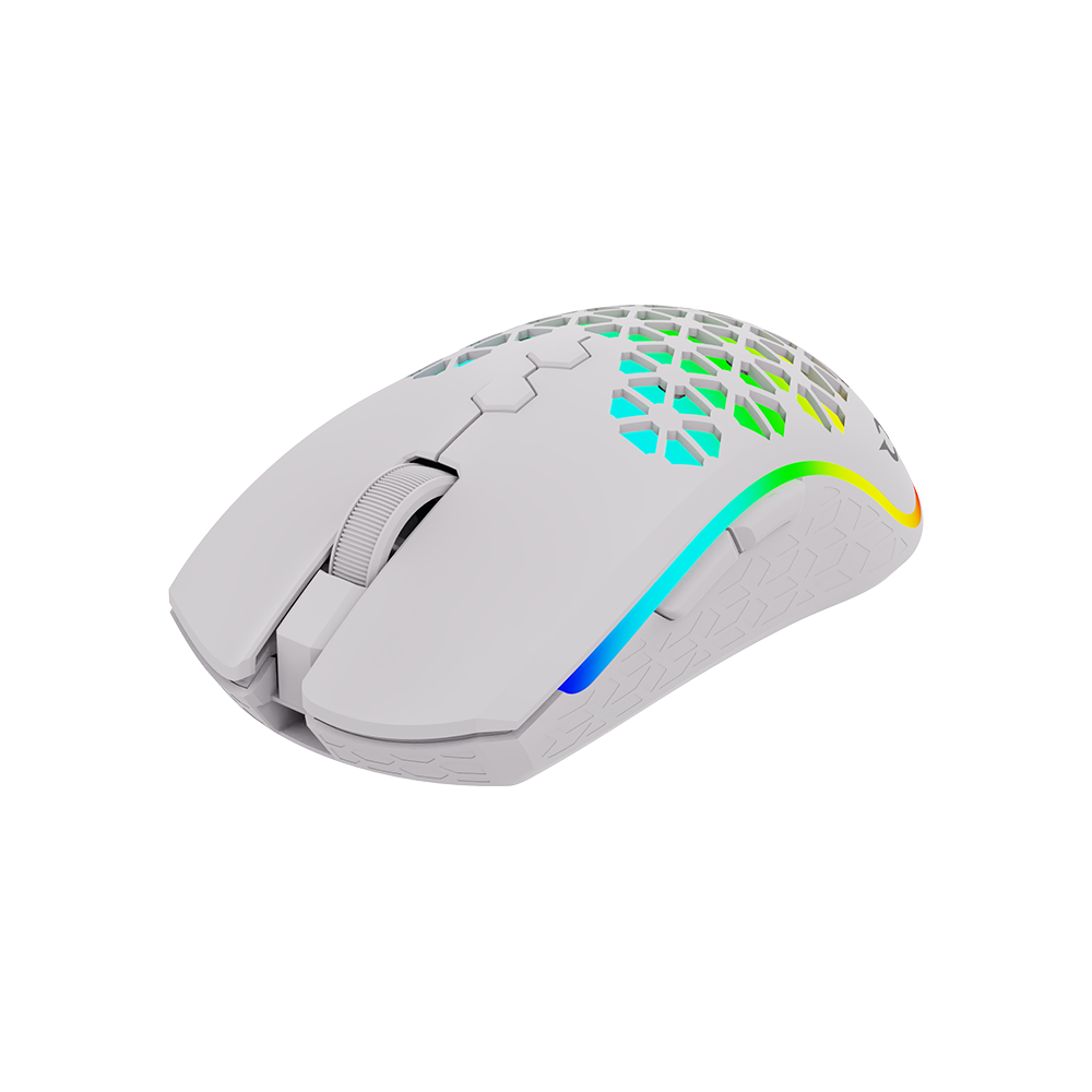 Souris Gaming Sans Fil AQIRYS Polaris / 16000 DPI / Blanc