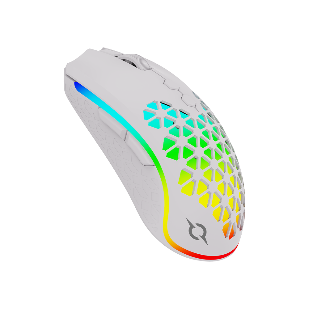 Souris Gaming Sans Fil AQIRYS Polaris / 16000 DPI / Blanc