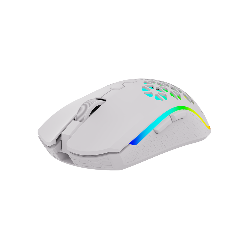 Souris Gaming Sans Fil AQIRYS Polaris / 16000 DPI / Blanc