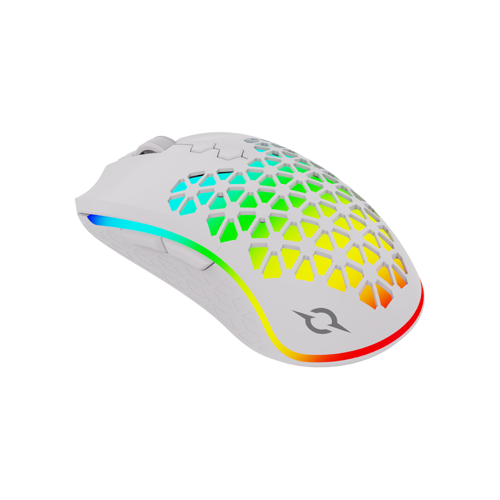 Souris Gaming Sans Fil AQIRYS Polaris / 16000 DPI / Blanc