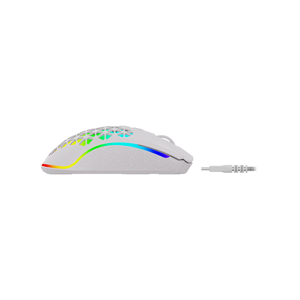 Souris Gaming Sans Fil AQIRYS Polaris / 16000 DPI / Blanc