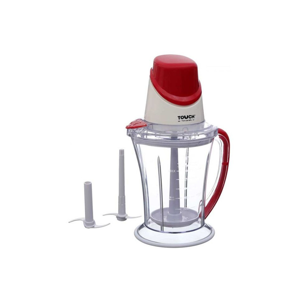 Hachoir a Viande TOUCH 1.5L / 700W / AVEC ACCESSOIRES  / ROUGE
