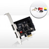 Carte PCI-E avec 2 ports SATA 1ports IDE