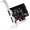 Carte PCI-E avec 2 ports SATA 1ports IDE
