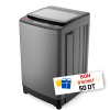 Machine à laver Automatique Top Load Hoover 10.5 Kg / 1000 trs / Silver + 50dt bon d'achat + Livraison + Installation et Mise en Marche Gratuites