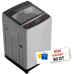 Machine à laver Automatique Top Load Hoover 14 Kg / 1000 trs / Silver