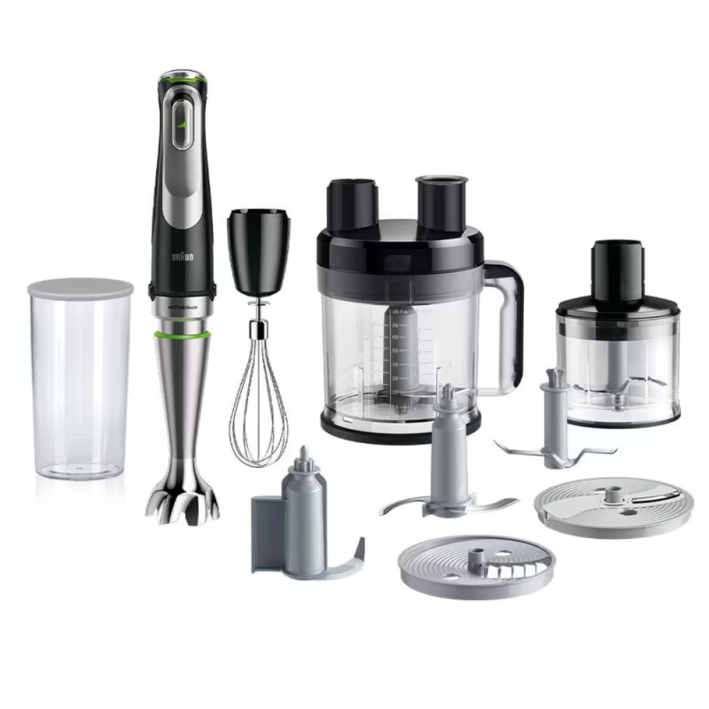 MIXEUR PLONGEANT BRAUN MQ9195XLI MULTIQUICK 9 / 1200 W / NOIR
