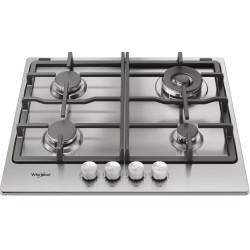WHIRLPOOL 4 FEUX 60CM / INOX