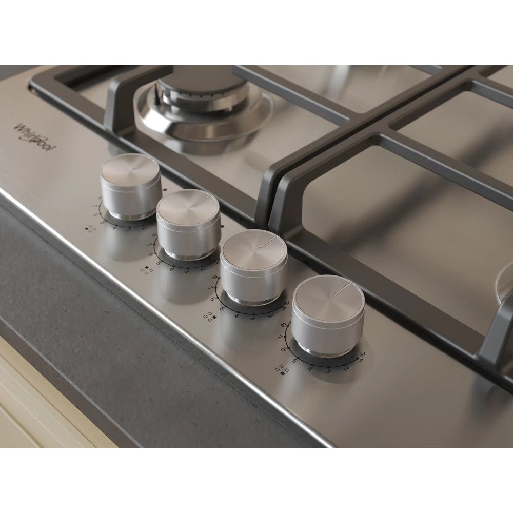 WHIRLPOOL 4 FEUX 60CM / INOX