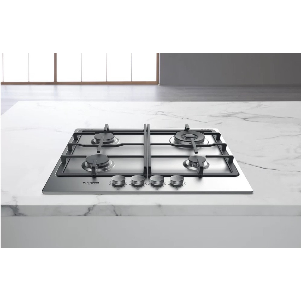 WHIRLPOOL 4 FEUX 60CM / INOX