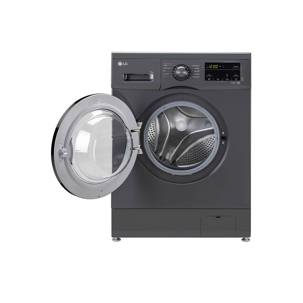 Machine à Laver LG F2J3QYG6J Direct Drive 7 KG /1200 trs / Noir