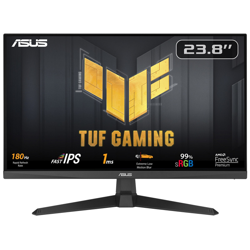 Écran Gaming Asus TUF VG249Q3A 24 Full HD IPS / 180 Hz