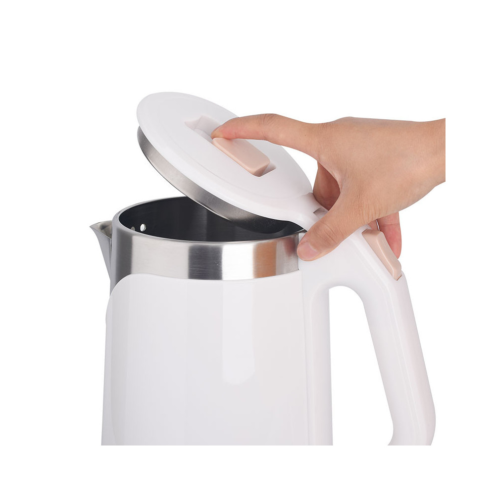 Bouilloire sans Fil LEXCIAL LEK-1412 / 1.8L / Blanc