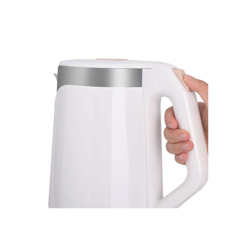 Bouilloire sans Fil LEXCIAL LEK-1412 / 1.8L / Blanc