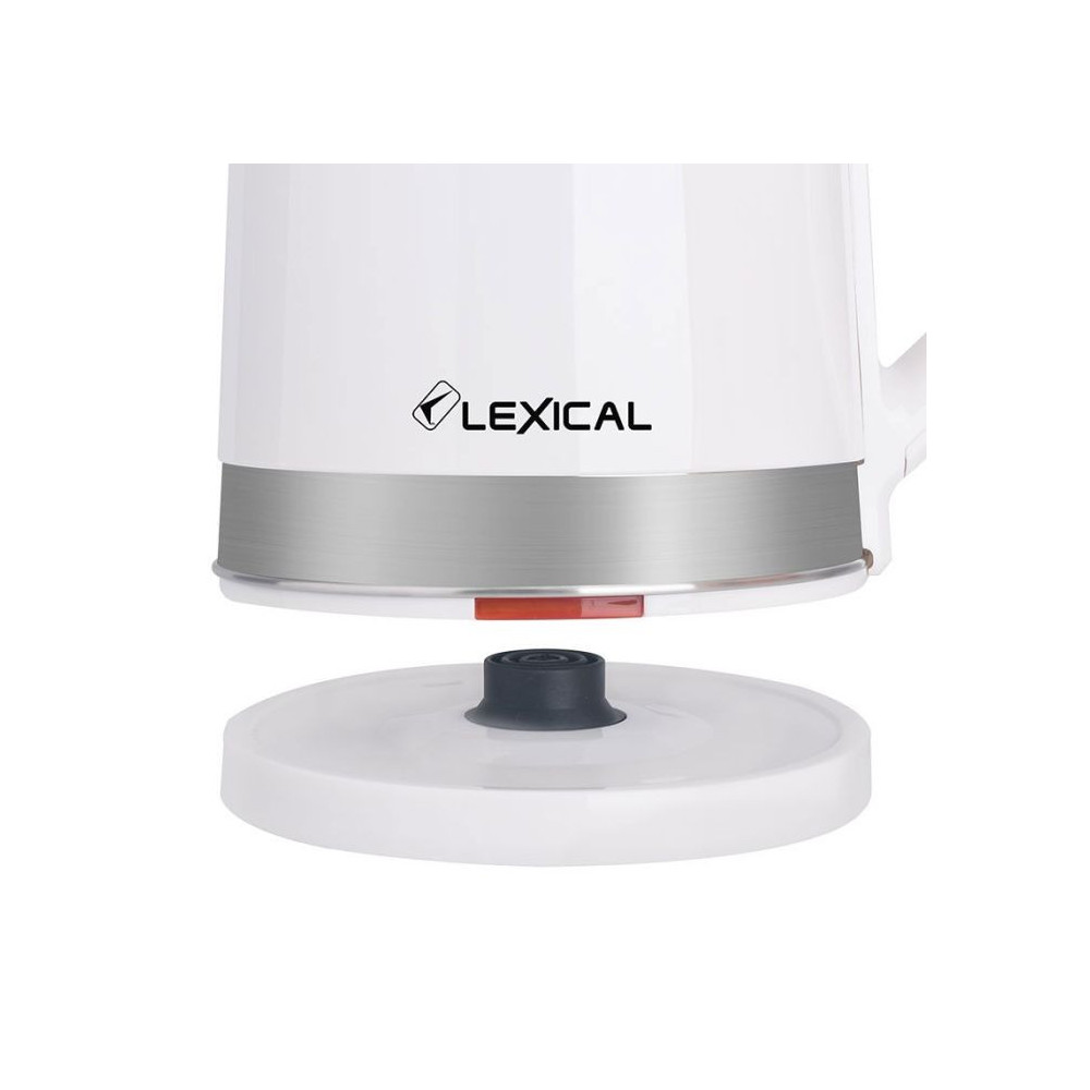 Bouilloire sans Fil LEXCIAL LEK-1412 / 1.8L / Blanc