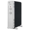 Radiateur Bain d'Huile BRANDT 11 Eléments / 2300W / Noir et Blanc