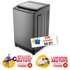 Machine à laver Automatique Top Load Hoover 10.5 Kg / 1000 trs / Silver + 50dt bon d'achat + Livraison + Installation et Mise en Marche Gratuites