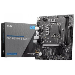 Carte mére MSI PRO H610M-E...