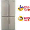 Réfrigérateur Side By Side FOCUS SMART.6200 / 4 Portes / INOX + Livraison + Installation et Mise en Marche Gratuites