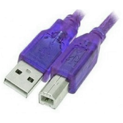Câble Imprimante USB 2.0 / 1.5M / Violet