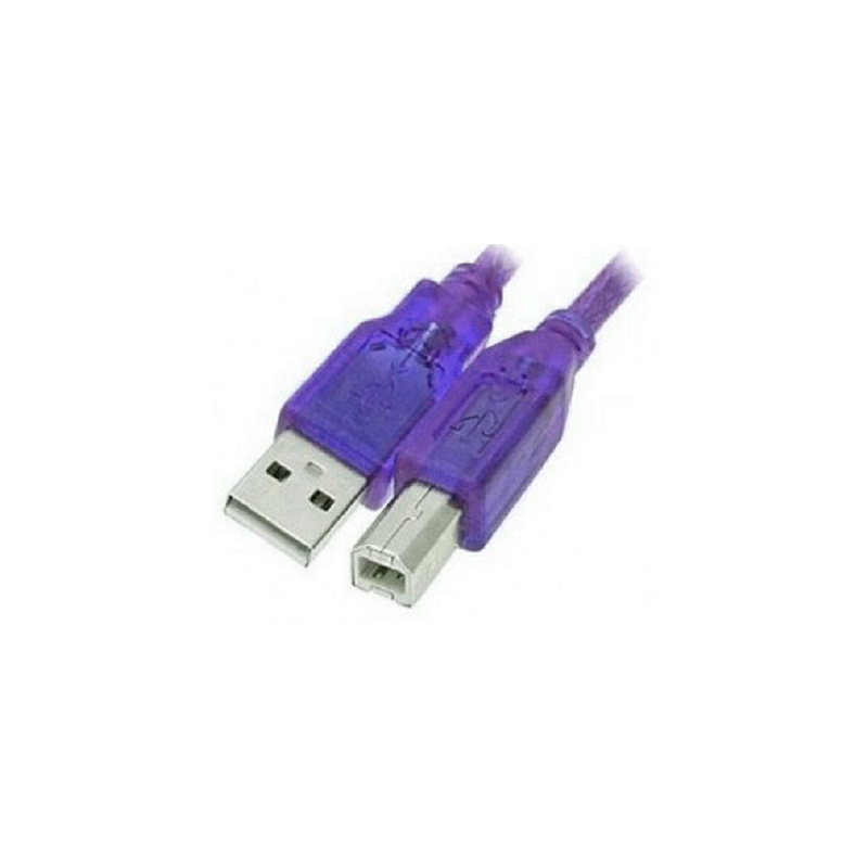 Câble Imprimante USB 2.0 / 1.5M / Violet