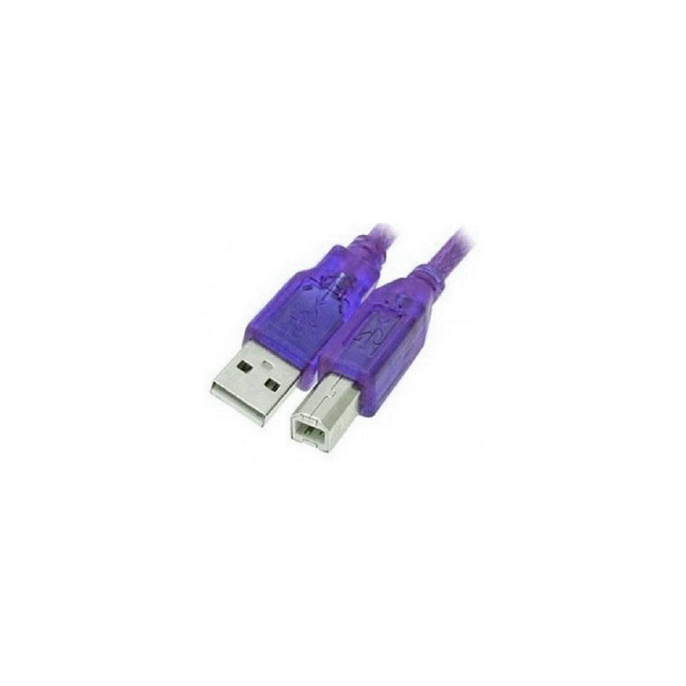 Câble Imprimante USB 2.0 / 1.5M / Violet
