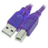 Câble Imprimante USB 2.0 / 1.5M / Violet