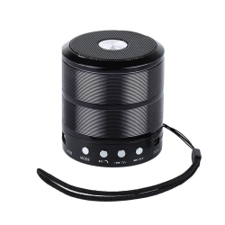Mini haut parleur Bluetooth WS-887 / Noir