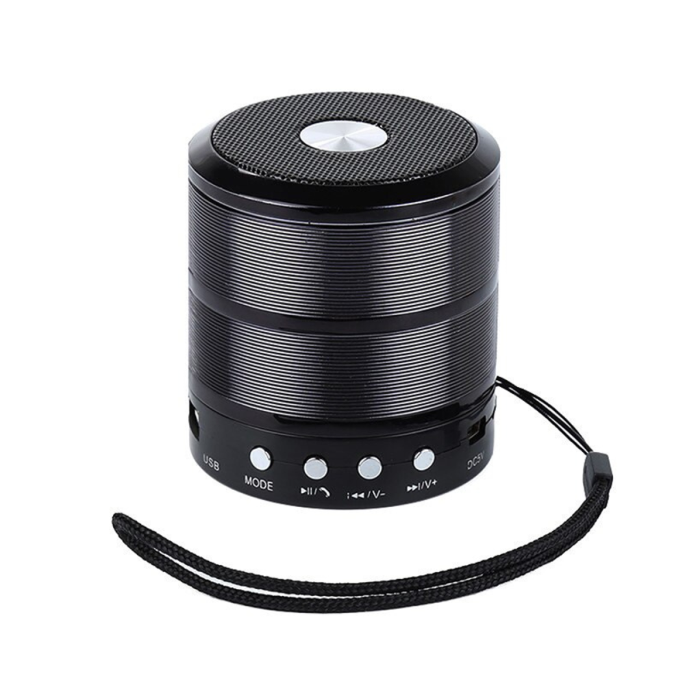 Mini haut parleur Bluetooth WS-887 / Noir