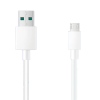 Câble de charge Micro USB UEELR DX310W / 1 M / 3A / Blanc