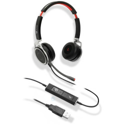 Casque VTX220 Double Oreillette / USB