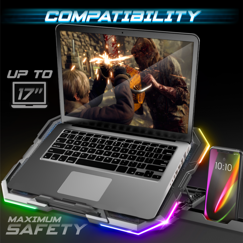 Refroidisseur Spirit of Gamer AirBlade 700 RGB / NOIR