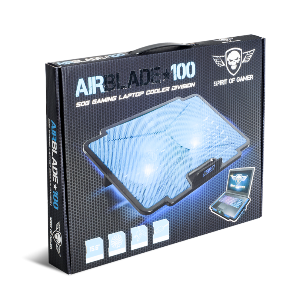 Refroidisseur Spirit of Gamer AIRBLADE 100 / Bleu
