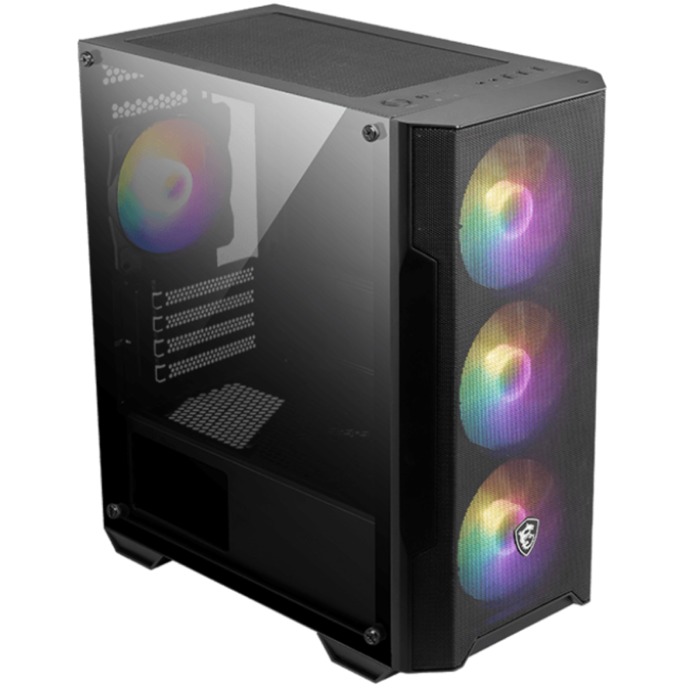 Boîtier Gamer MSI MAG FORGE M100A Avec Boîte d'alimentation MSI PSU 600W 80+ Standard