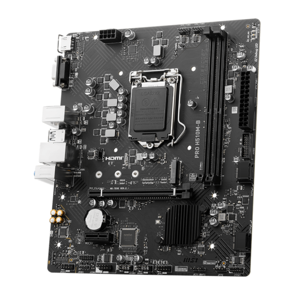 Carte mère MSI PRO H510M-B DDR4 / LGA 1200 / 10e génération