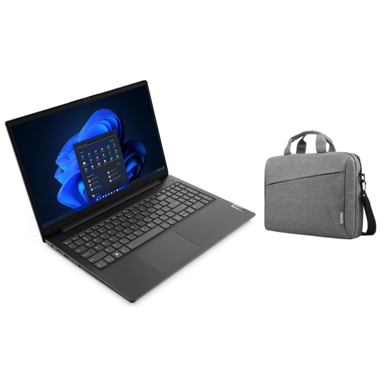 Pc Portable Lenovo V15 G3 IAP / I3 12è Gén / 12 Go / Noir / Avec Sacoche Pour Pc Portable 15.6