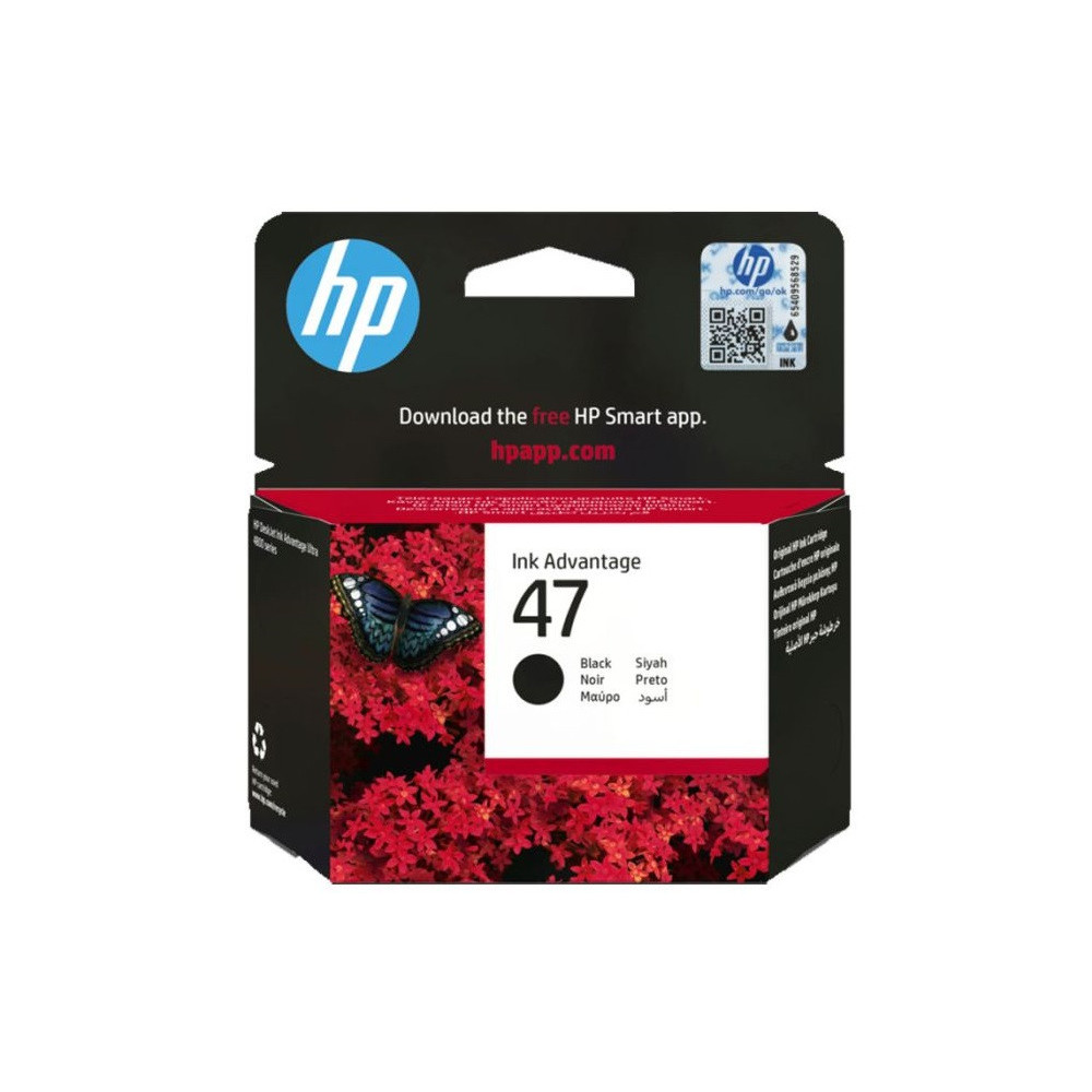 CARTOUCHE HP ORIGINALE HP 47 / Noir