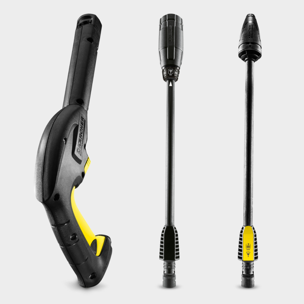 NETTOYEUR HAUTE PRESSION KÄRCHER K2 POWER CONTROL 1400W / NOIR et JAUNE