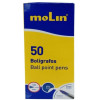 50 Stylos à bille Molin BCS180-50-3 / Bleu