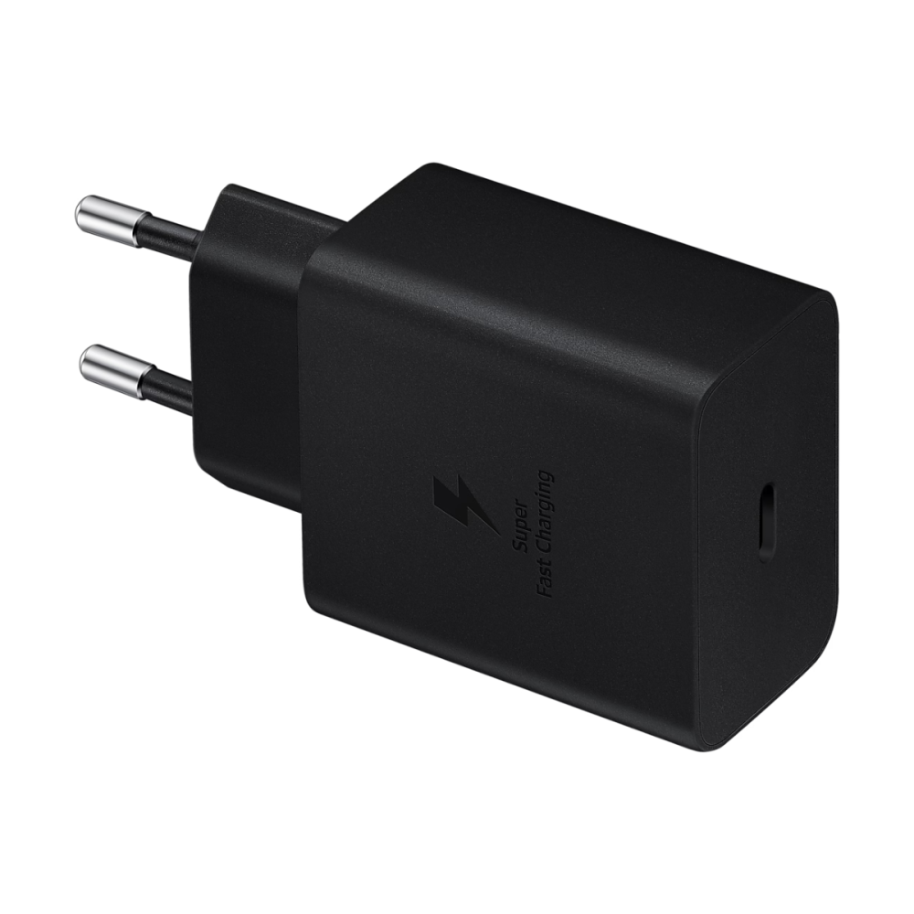 Adaptateur secteur Samsung 45W USB-C Avec câble Type C / Noir