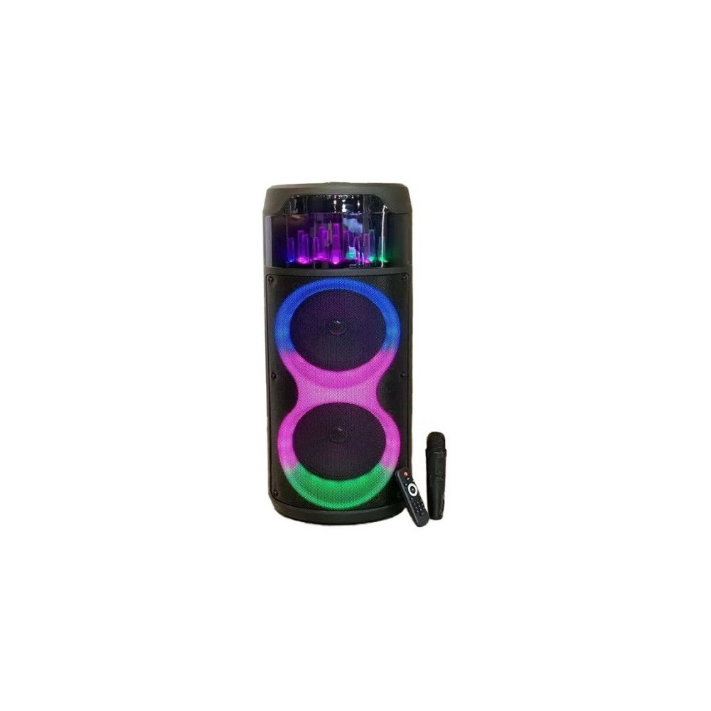 Haut Parleur ZQS 8223 / Avec Micro Filaire / Noir