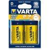 2x Piles D Varta LongLife LR20 BP2