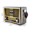 Haut Parleur Sans Fil ET Radia FM MEIER 552BT / Bluetooth / USB / Marron
