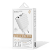 Chargeur Secteur KINGLEEN C833E 10W Avec Câble USB-C / BLANC