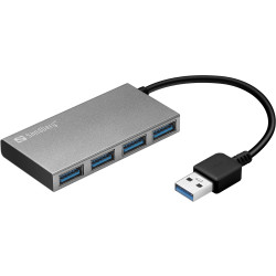 Hub USB 3.0 Sandberg 4 ports