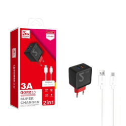 Chargeur Secteur 18W Avec...