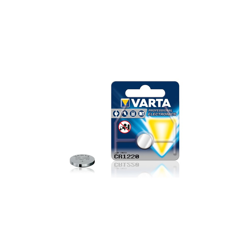 Pile Varta Bouton Lithium CR1220